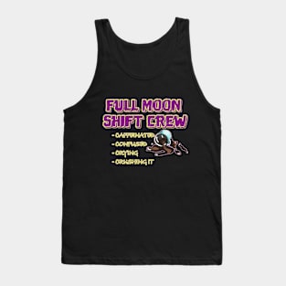 Full Moon Nurse Crew Tank Top